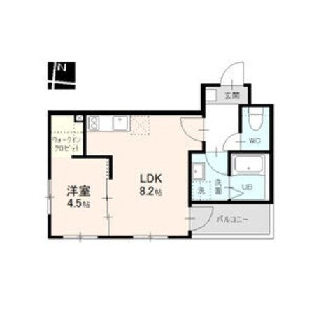 MOVE名城公園の物件間取画像